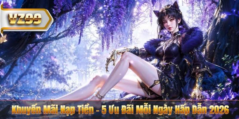 Khuyến Mãi Nạp Tiền - 5 Ưu Đãi Mỗi Ngày Hấp Dẫn 2026